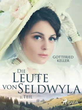 Gottfried Keller Die Leute von Seldwyla - 2. Teil обложка книги