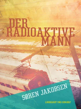 Søren Jakobsen Der radioaktive Mann обложка книги