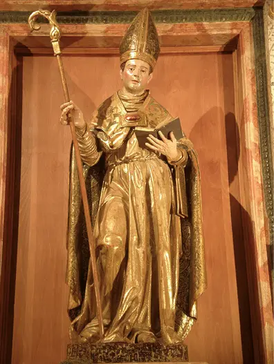 Fig 3 Bernabé de Gaviria escultura y Blas de Ledesma policromía San - фото 4