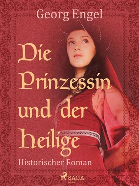 Georg Engel Die Prinzessin und der Heilige обложка книги