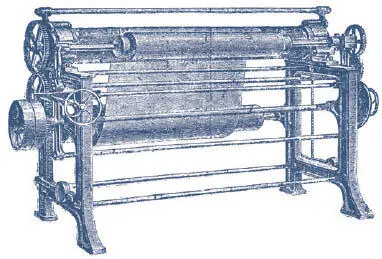 Máquina de estirar Diccionario industrial artes y oficios de Europa y - фото 35