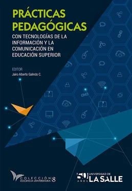 Jairo Alberto Galindo Cuesta Prácticas pedagógicas con tecnologías de la información y la comunicación en educación superior обложка книги