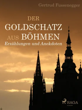 Gertrud Fussenegger Der Goldschatz aus Böhmen - Erzählungen und Anekdoten обложка книги