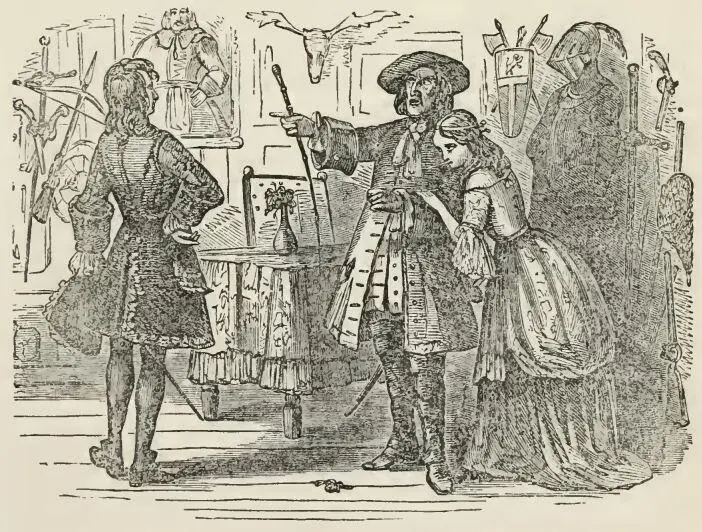He regarded the young man sternly without removing his hat with one hand - фото 21