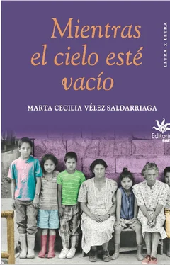 Marta Cecilia Vélez Saldarriaga Mientras el cielo esté vacío обложка книги