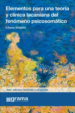 Liliana Szapiro Elementos para una teoría y clínica lacaniana del fenómeno psicosomático обложка книги