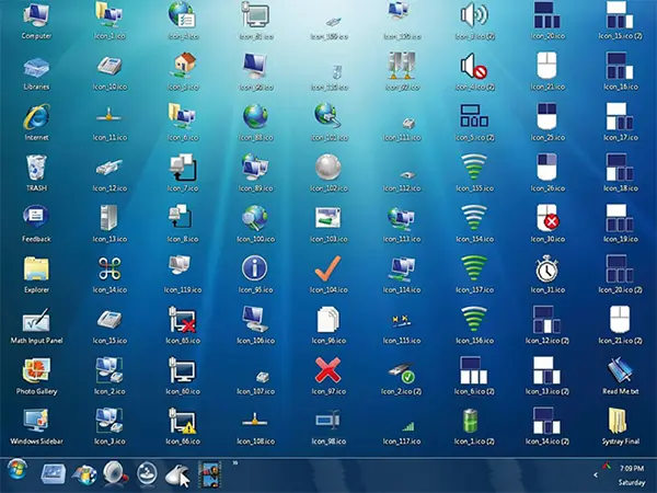 Interfaz gráfica de Windows 7 de Microsoft 42Intérpretes de comandos En - фото 161