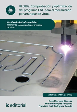 Francisco José Rodríguez Dorado Comprobación y optimización del programa cnc para el mecanizado por arranque de viruta. FMEH0109 обложка книги