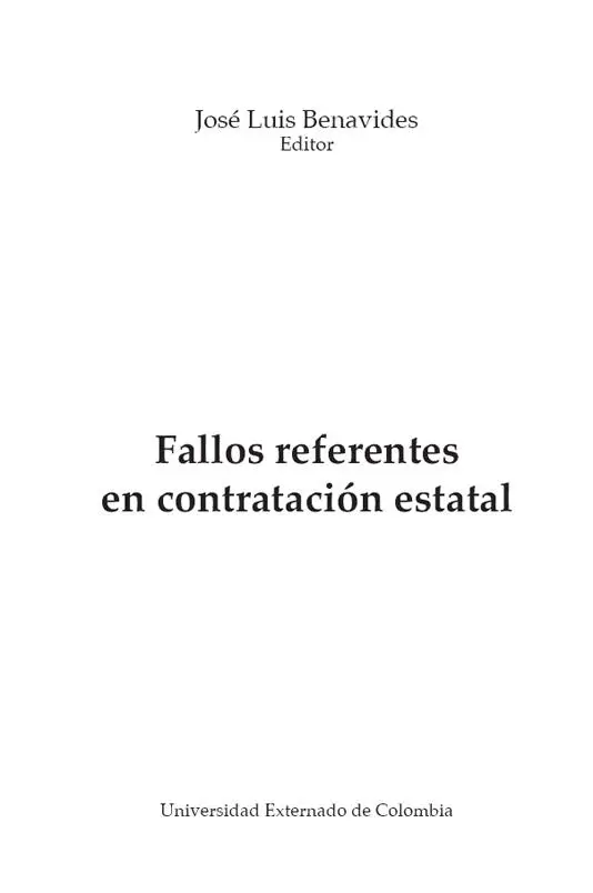 Fallos referentes en contratación estatal Sebastián Barreto Cifuentes y - фото 3