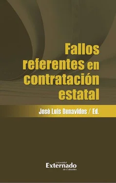 José Luis Benavides Fallos referentes en contratación estatal обложка книги