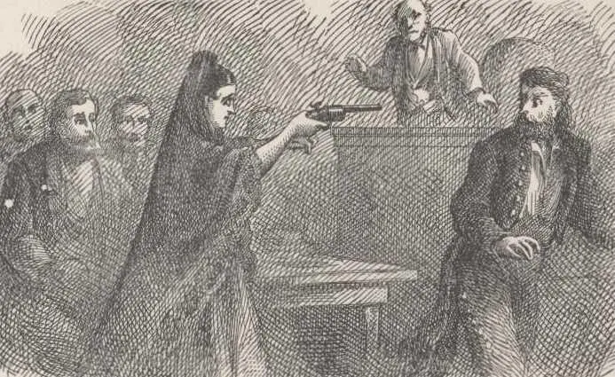 I was sitting here said the judge in this old pulpit holding court and - фото 32