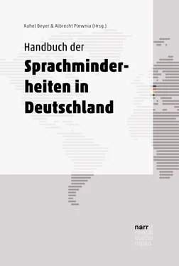 Неизвестный Автор Handbuch der Sprachminderheiten in Deutschland обложка книги