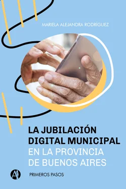 Mariela Alejandra Rodríguez La jubilación digital municipal en la provincia de Buenos Aires обложка книги