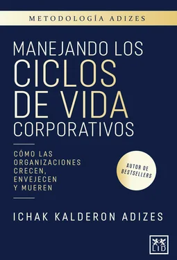 Ichak Adizes Manejando los ciclos de vida corporativos обложка книги