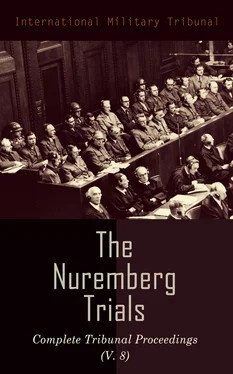 International Military Tribunal The Nuremberg Trials: Complete Tribunal Proceedings (V. 8) обложка книги