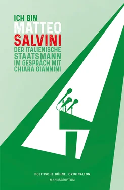 Chiara Giannini Ich bin Matteo Salvini обложка книги