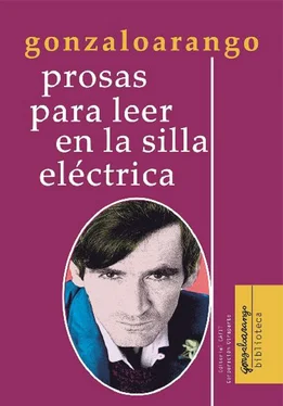 Gonzalo Arango Prosas para leer en la silla eléctrica обложка книги