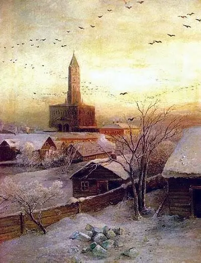 Сухарева башня Художник А К Саврасов 1872 год На севере больничного - фото 13