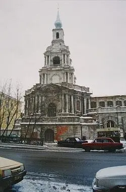 Колокольня храма свв апп Петра и Павла до реставрации Вид с улицы 1990е - фото 25