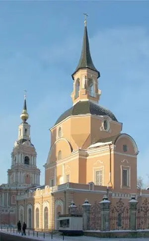 Современный вид храма свв апп Петра и Павла на Новой Басманной улице В 1770 - фото 26