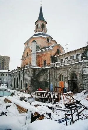 Храм свв апп Петра и Павла на Новой Басманной перед реставрацией Вид со - фото 44