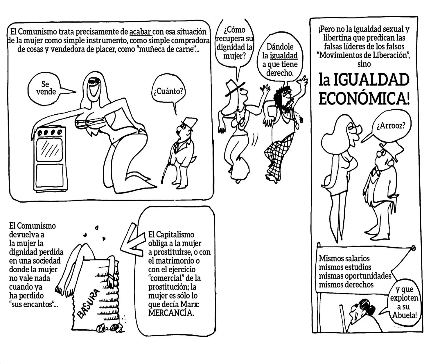Denuncia de la mercantilización de la mujer en el capitalismo y el modo en el - фото 6
