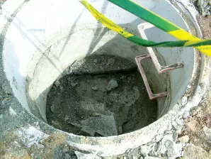 Obstrucción de pozo de registro por restos de obra Aplicación práctica - фото 8