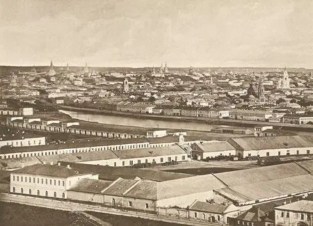 Панорама Замоскворечья Фотография 1867 года 31 июля 1833 года Скорбященской - фото 12