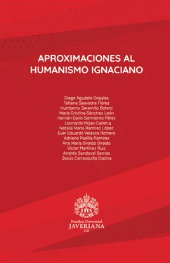 María Cristina Sánchez León Aproximaciones al humanismo ignaciano обложка книги