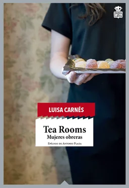 Luisa Carnés Tea Rooms обложка книги