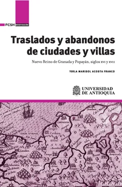 Yirla Marisol Acosta Franco Traslados y abandonos de ciudades y villas обложка книги