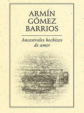 Armín Gómez Barrios Ancestrales hechizos de amor обложка книги