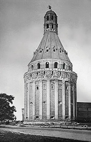 Башня Симонова монастыря Дуло Фото XIX века В журнале Огонек 4 от 10 - фото 18