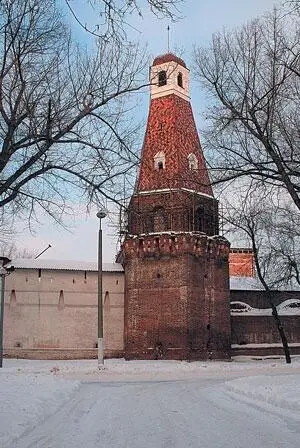 Кузнечная башня Симонова монастыря 2006 год С территории Таганки в древнюю - фото 20