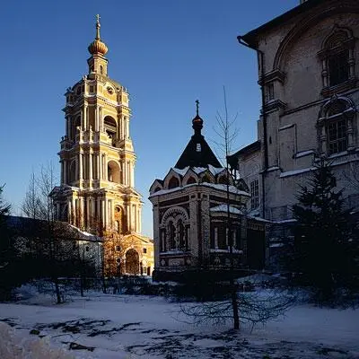 Новоспасский монастырь Утро 2004 год В 1591 году Новоспасский монастырь - фото 28