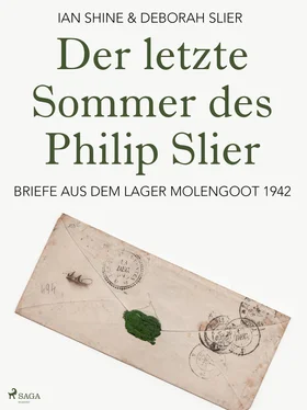 Deborah Slier Der letzte Sommer des Philip Slier: Briefe aus dem Lager Molengoot 1942 обложка книги