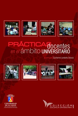 Guillermo Londoño Orozco Prácticas docentes en el ámbito universitario обложка книги