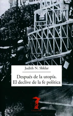 Judith N. Shklar Después de la utopía. El declive de la fe política обложка книги