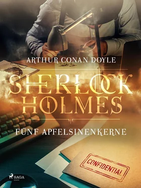 Sir Arthur Conan Doyle Fünf Apfelsinenkerne обложка книги