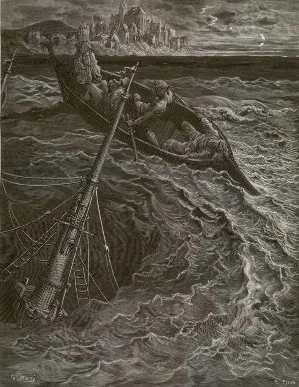The Whirl Upon the whirl where sank the ship The boat spun round and round - фото 39