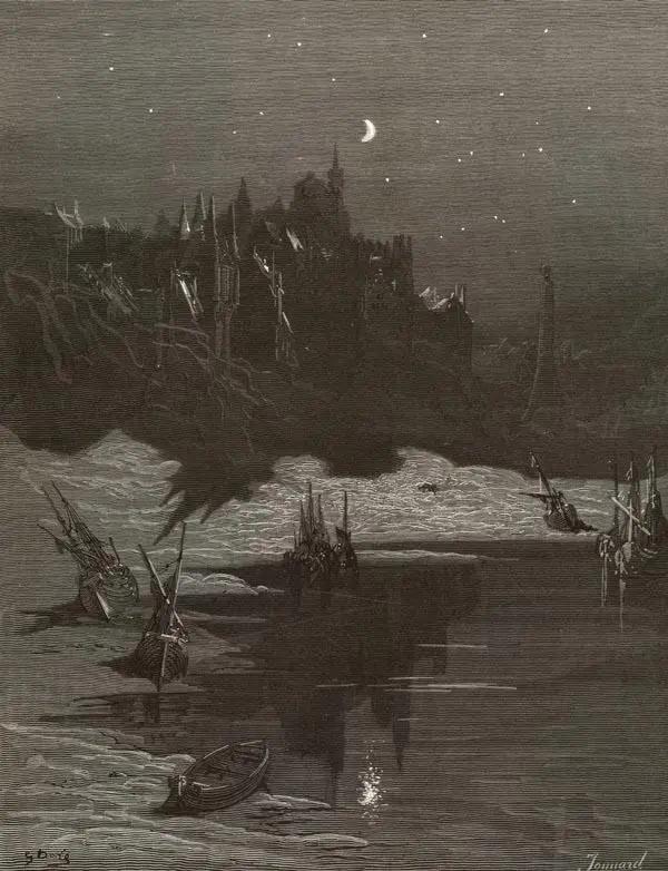 The shadow of the moon The rock shone bright the kirk no less That stands - фото 34