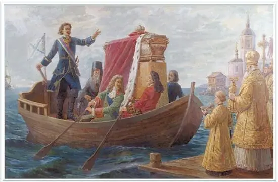 Перенесение Петром I мощей св Александра Невского в Петербург в 1723 году - фото 12