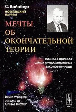 Стивен Вайнберг Мечты об окончательной теории обложка книги