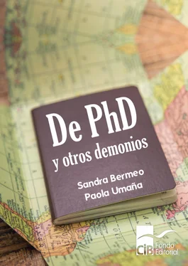 Sandra Bermeo De PhD y otros demonios обложка книги