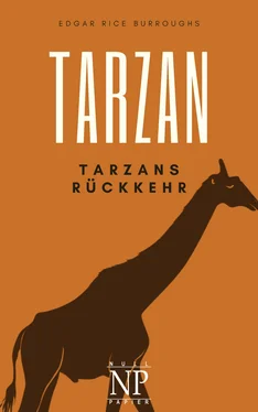 Edgar Burroughs Tarzan – Band 2 – Tarzans Rückkehr обложка книги