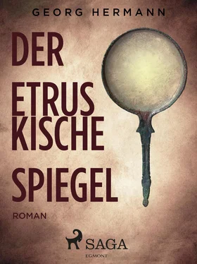 Georg Hermann Der etruskische Spiegel обложка книги