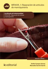 Mercedes Garrón García - Reparación de artículos de marroquinería. TCPC0109