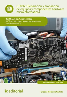 Cristina Montoya Castillo Reparación y ampliación de equipos y componentes hardware microinformáticos. IFCT0309 обложка книги