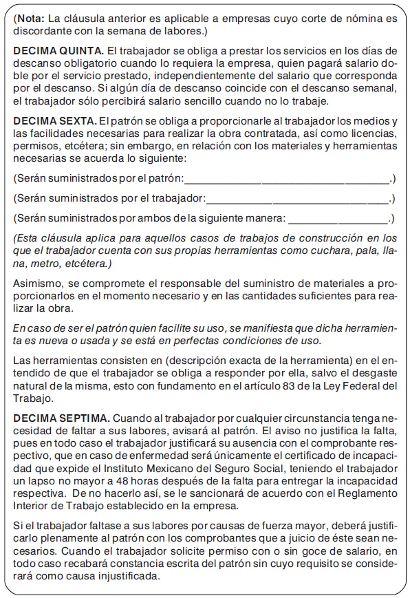 Es importante indicar que la cláusula cuarta podrá modificarse - фото 42