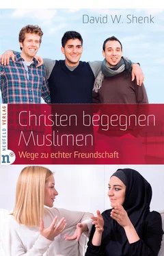David W. Shenk Christen begegnen Muslimen обложка книги